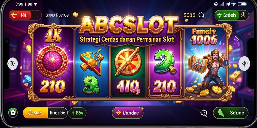 Screenshot ABCSLOT menampilkan aksi slot yang mendebarkan dengan strategi cerdas.