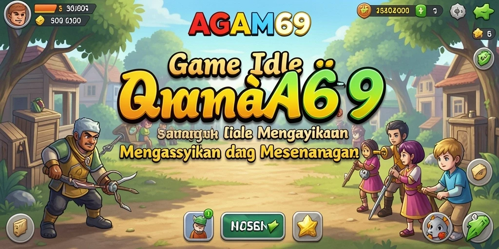 Tampilan gameplay AGAM69 dengan elemen Idle yang menarik.