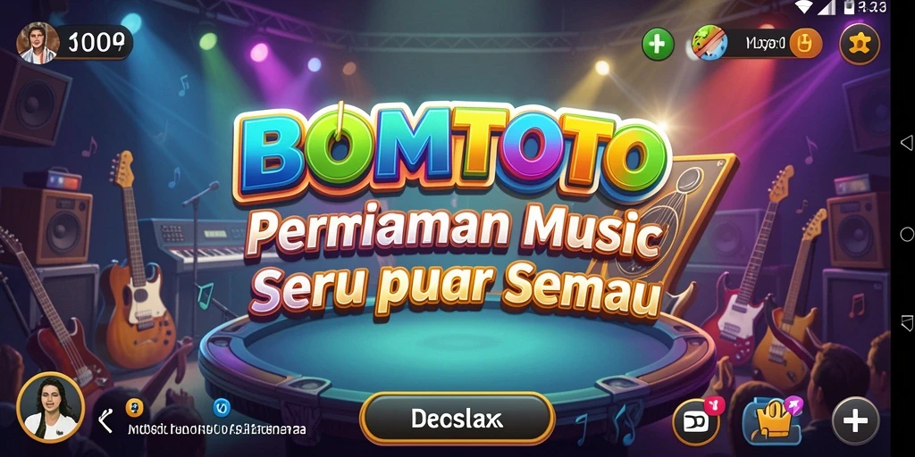 Tampilan gameplay BOMTOTO yang penuh warna dan interaktif.
