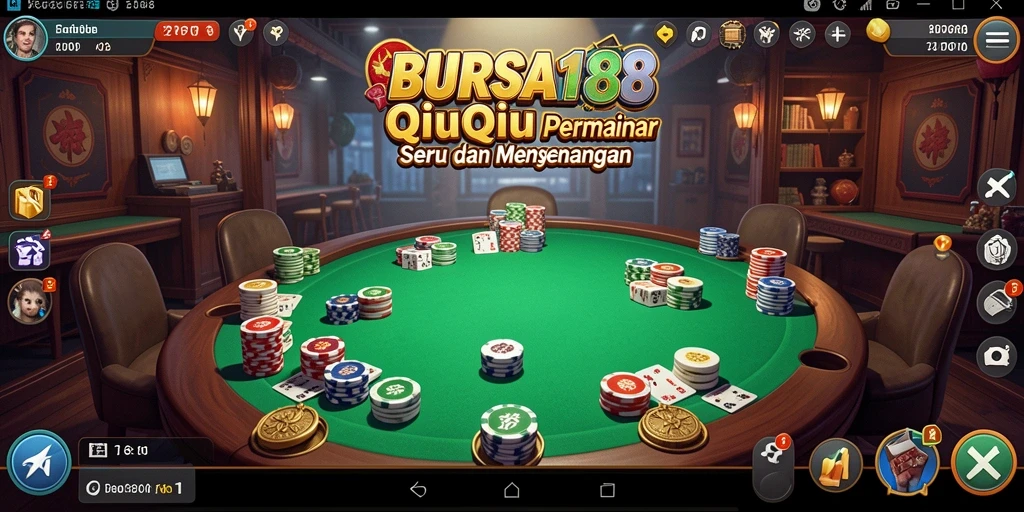 Tampilan gameplay BURSA188 QiuQiu yang menarik dan interaktif.