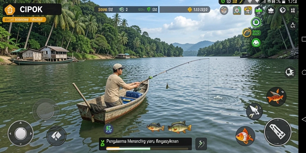 Tangkapan ikan yang menakjubkan di CIPOK.
