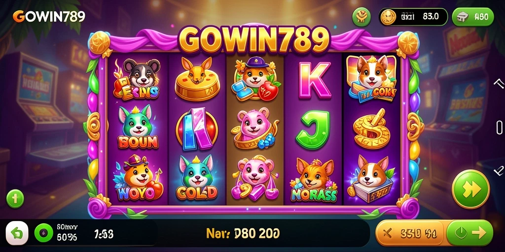 Tampilan gameplay GOWIN789 yang mengesankan dan menarik.
