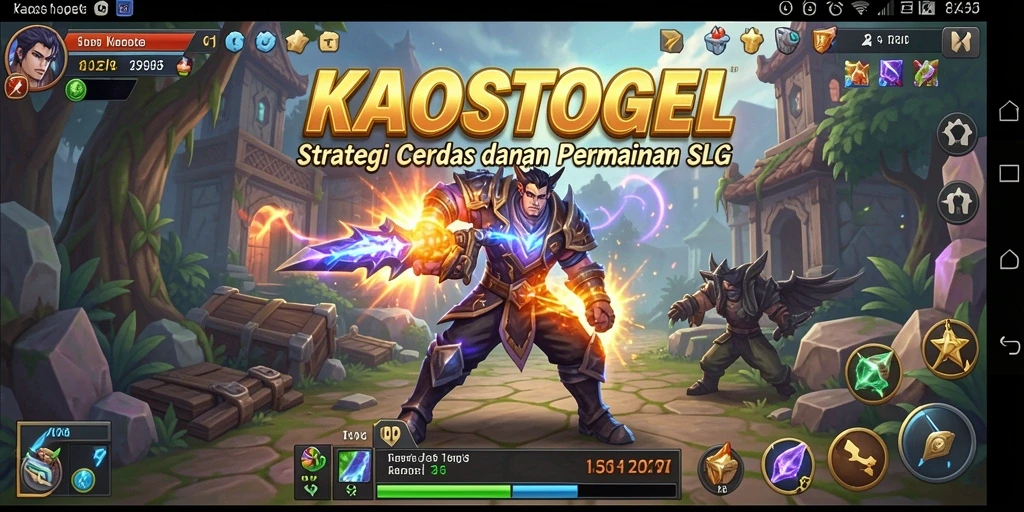 Tampilan menarik dari gameplay KAOSTOGEL yang menegangkan.