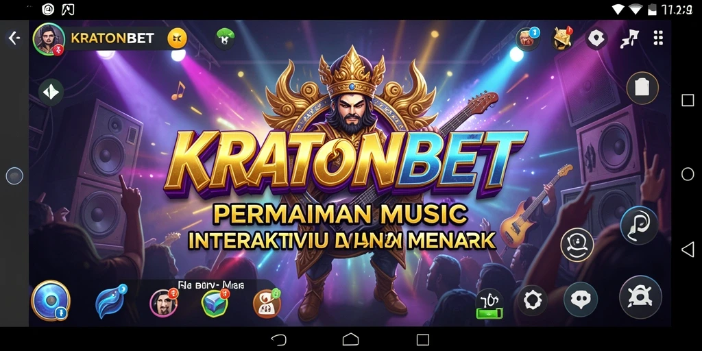 Tampilan gameplay interaktif KRATONBET yang menarik dan penuh warna.