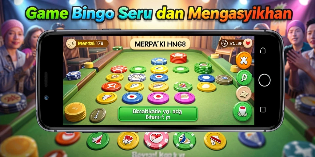 Screenshot permainan Bingo MERPATI178 yang menampilkan keseruan gameplay.