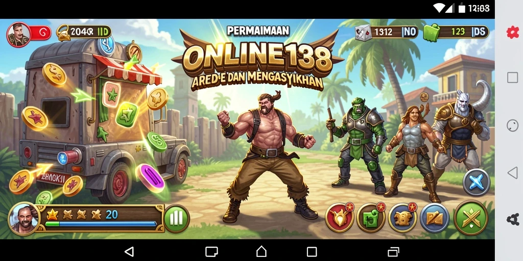 Gameplay seru dan menantang dari ONLINE138 yang membuat ketagihan.