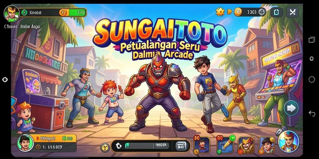 Tampilan gameplay SUNGAITOTO yang mengasyikkan dan penuh warna.