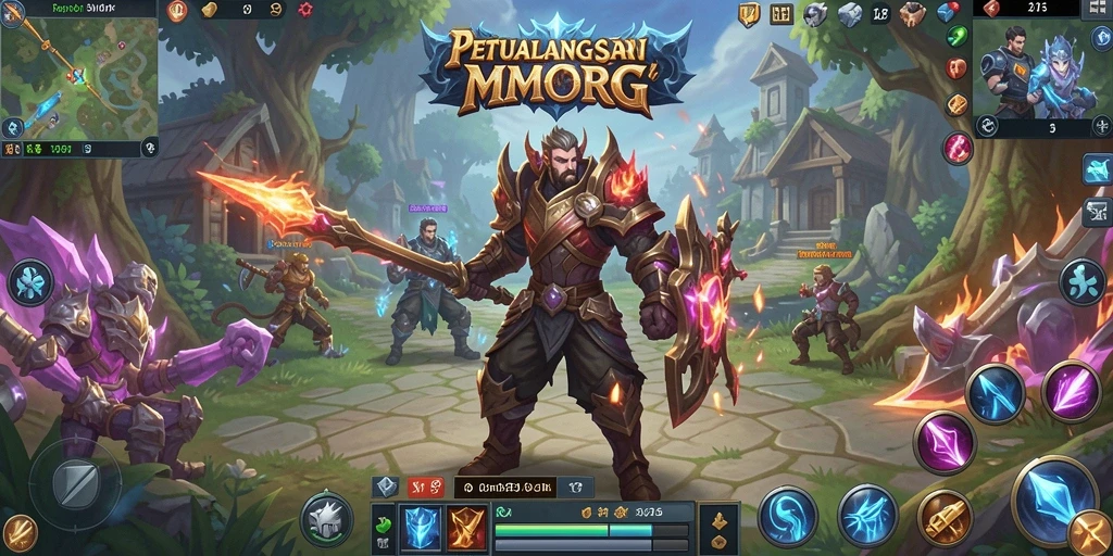 Tampilan gameplay menakjubkan dari SVIP5 yang penuh petualangan.