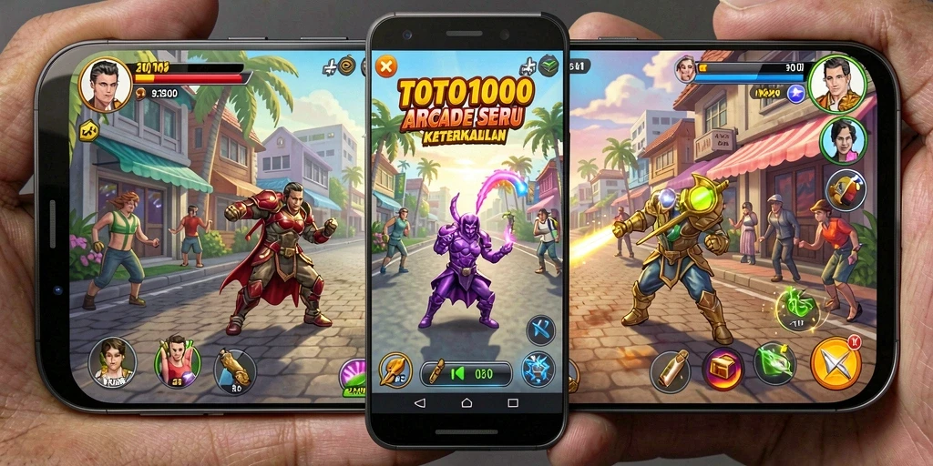 Tampilan gameplay seru TOTO1000 dengan berbagai tantangan menarik.